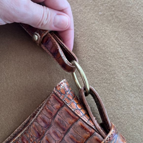 Brahmin Large Bucket Bag Pecan Melbourne - Picture 8 of 15